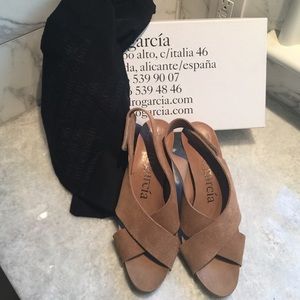 Pedro Garcia Camel Suede "Maggie"