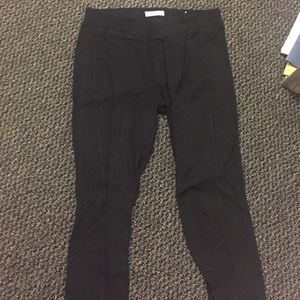 Thick black leggings from kohls