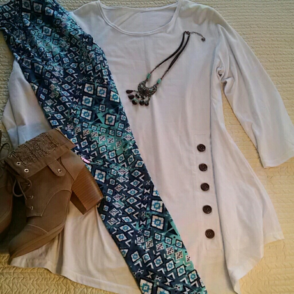 White long tunic