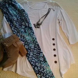 White long tunic