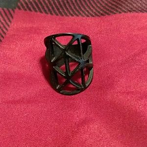 Free with purchase Black sz6 Ring