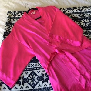 Victoria's Secret Silk Robe