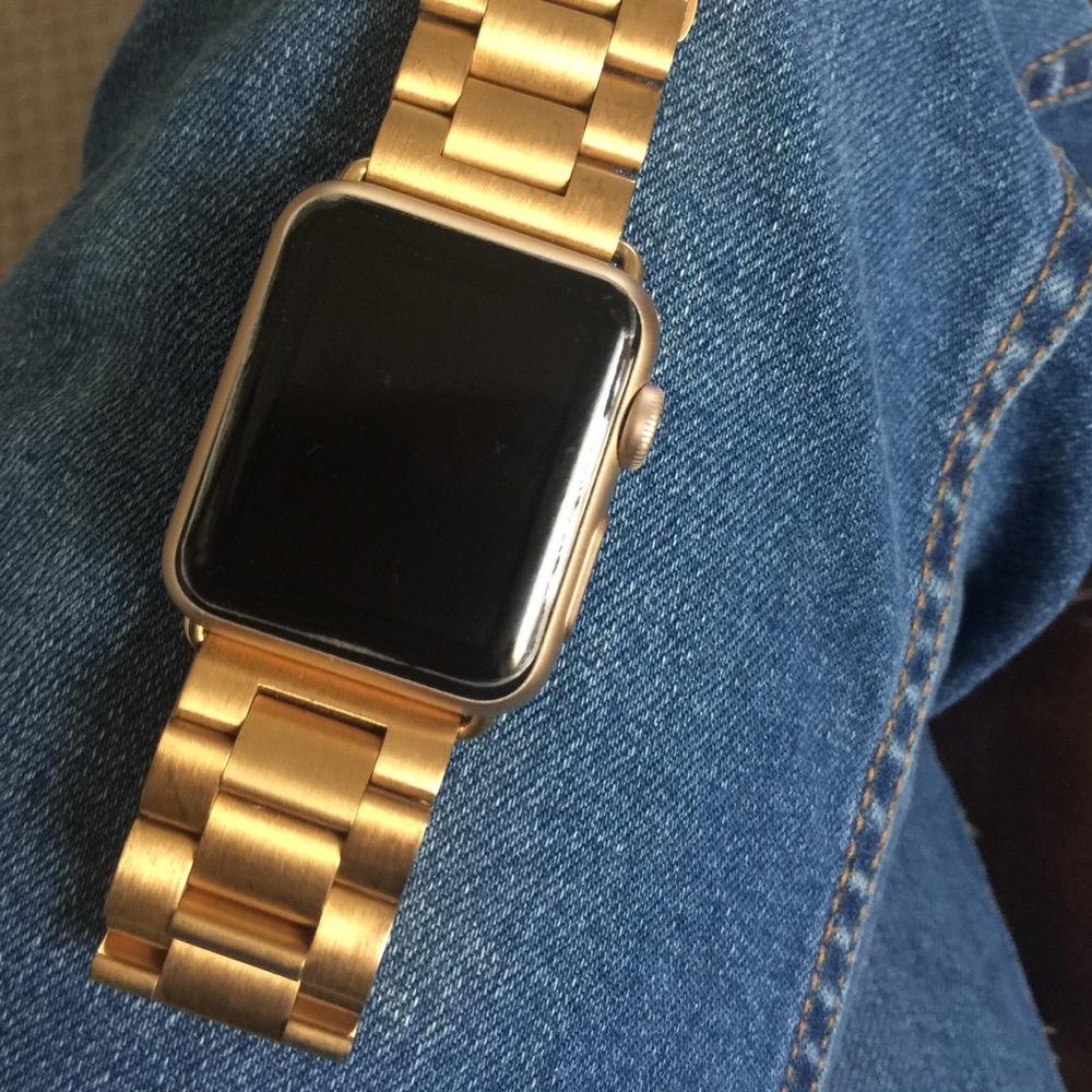 Apple Watch 0 series -aluminum gold tone -38mm