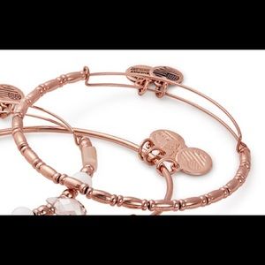Rose gold beaded Alex & Ani