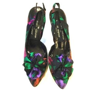 Stuart Weitzman slingback shoes