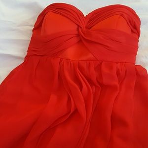 Prom valentines ball gown formal dress red
