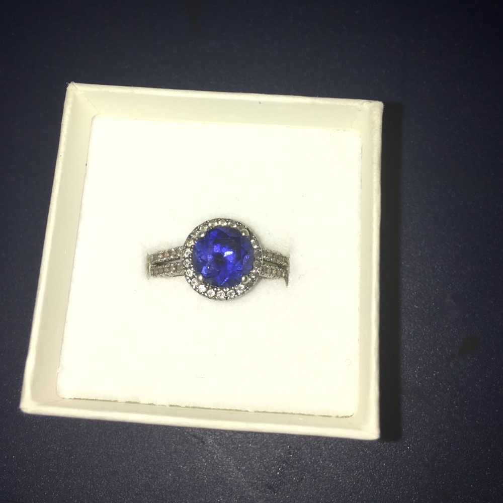 Sterling silver promise ring