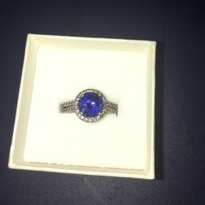 Sterling silver promise ring