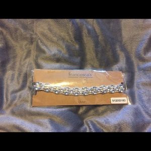 NWT crystal choker Francesca's