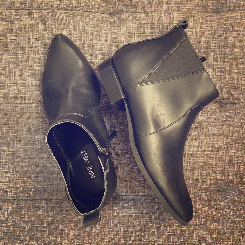 Nine West Ankle Booties - Never worn outside!