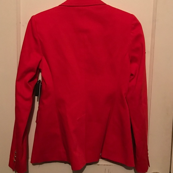 FLASH SALE ⚡️ Juicy Couture Orange Blazer Sz 2! - Picture 3 of 5