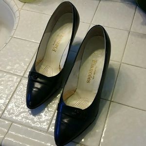 Vintage Navy blue Pumps