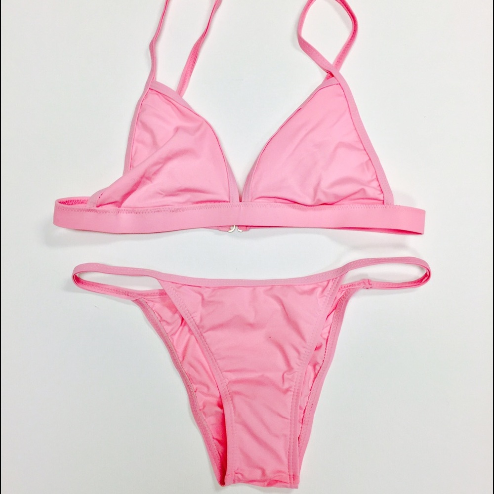 Pink bikini set SW228 - Picture 3 of 4