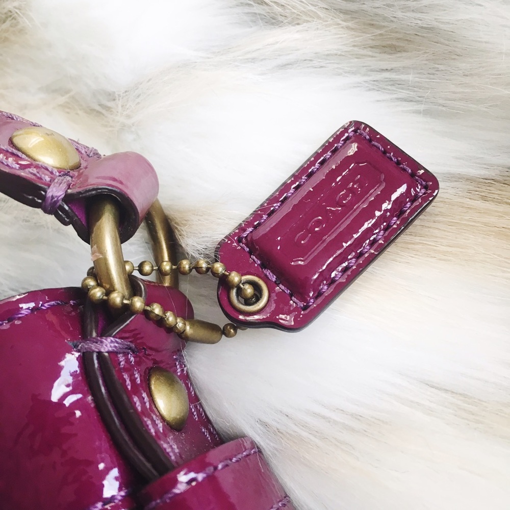 ✨Coach Plum Leather Small Purse - Picture 3 of 6