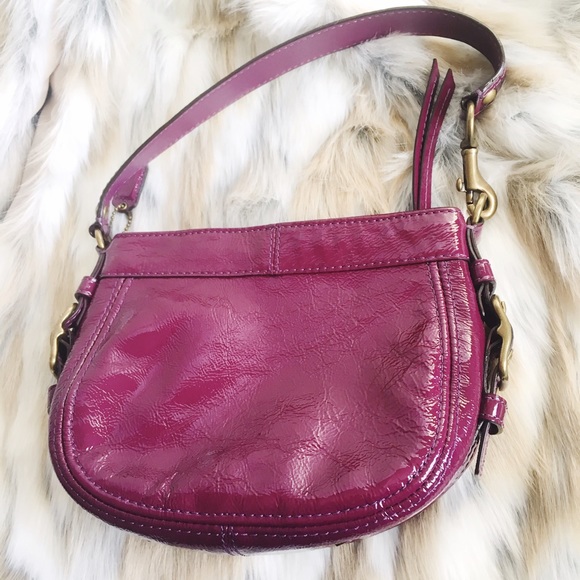 ✨Coach Plum Leather Small Purse - Picture 2 of 6