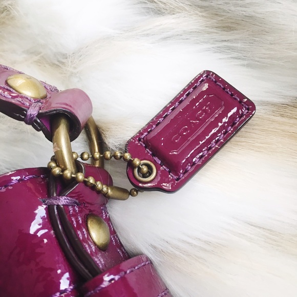 ✨Coach Plum Leather Small Purse - Picture 3 of 6