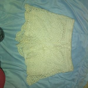 Crochet Beach Shorts
