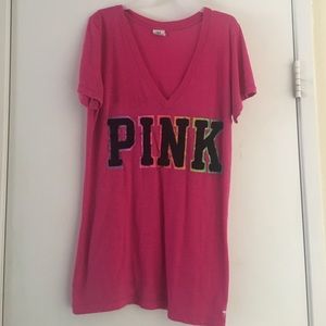 Victoria's Secret pink workout shirt