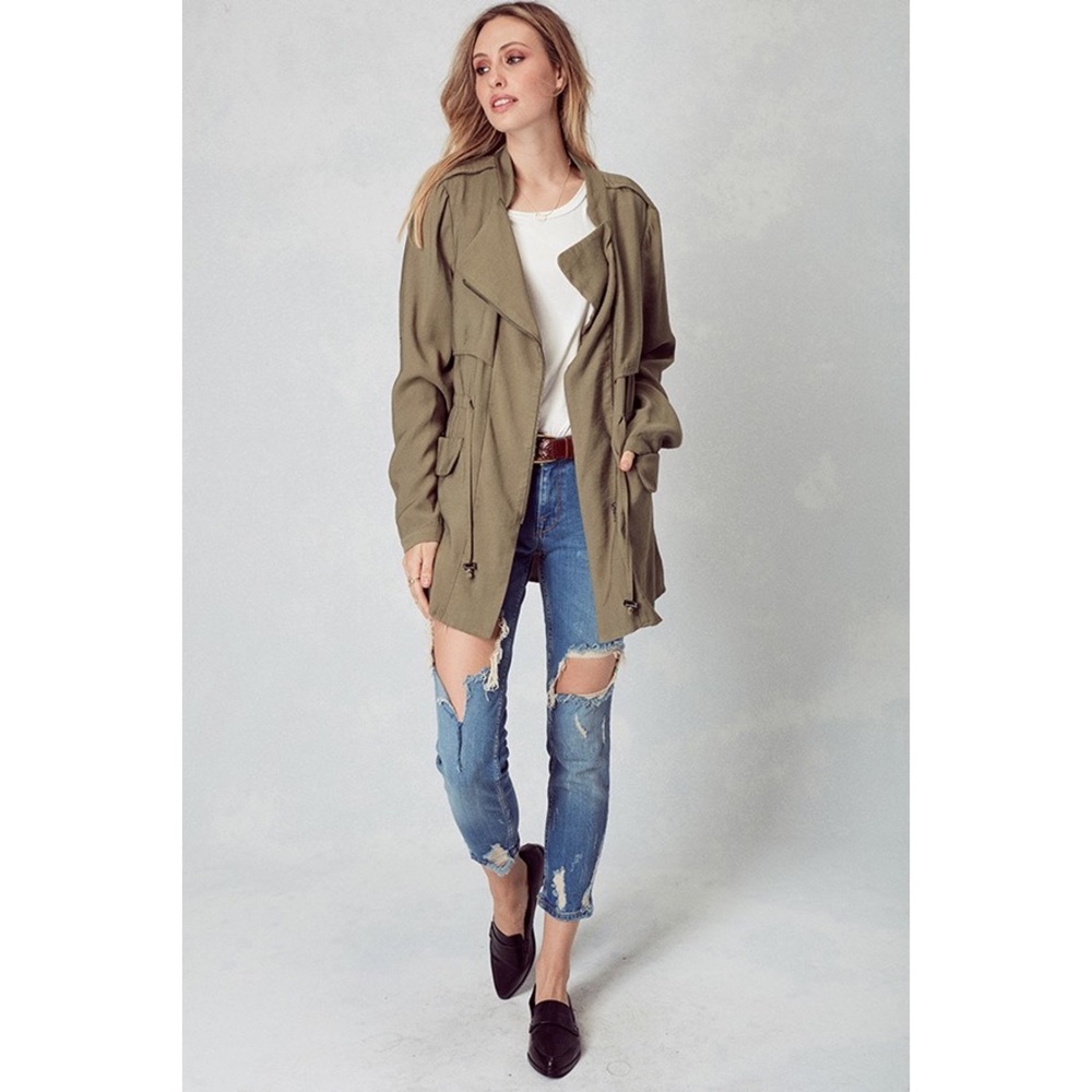 ✨1 LEFT! ✨TRINITY Lightweight Utility Jacket - Picture 2 of 6
