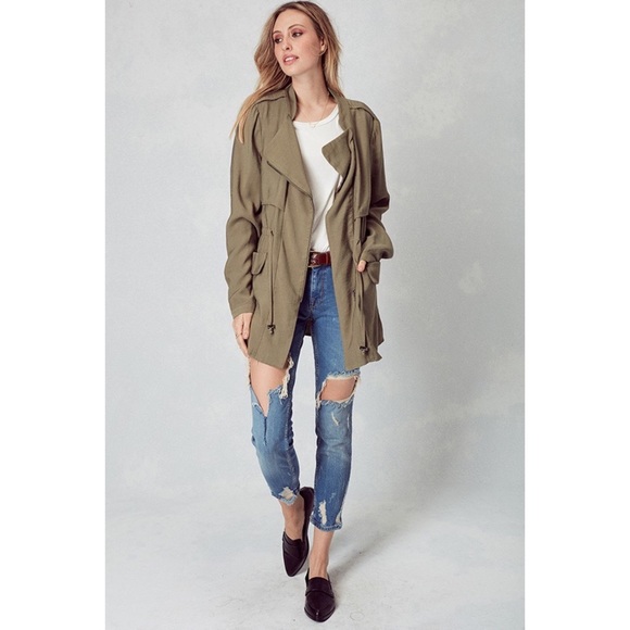 ✨1 LEFT! ✨TRINITY Lightweight Utility Jacket - Picture 2 of 6