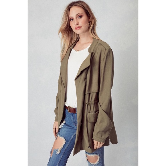 ✨1 LEFT! ✨TRINITY Lightweight Utility Jacket - Picture 3 of 6