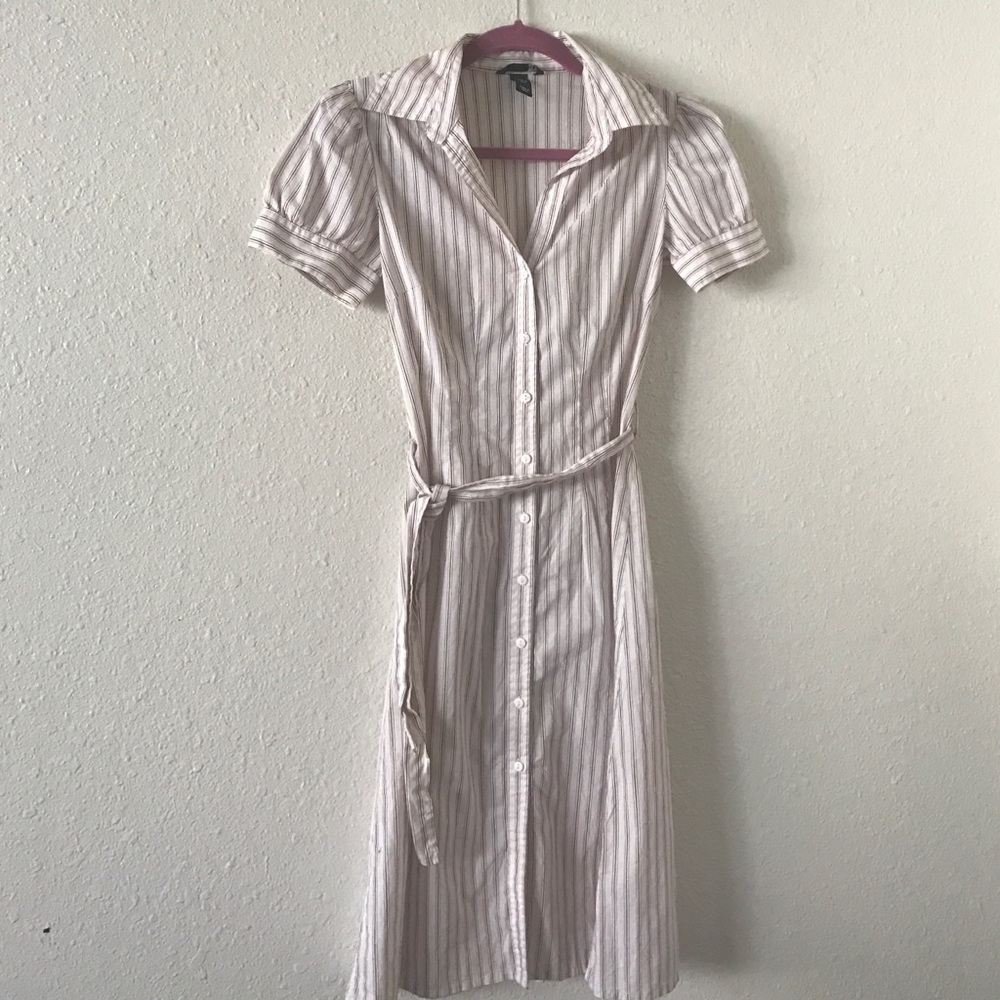 H & M stripe dress. Size 4.