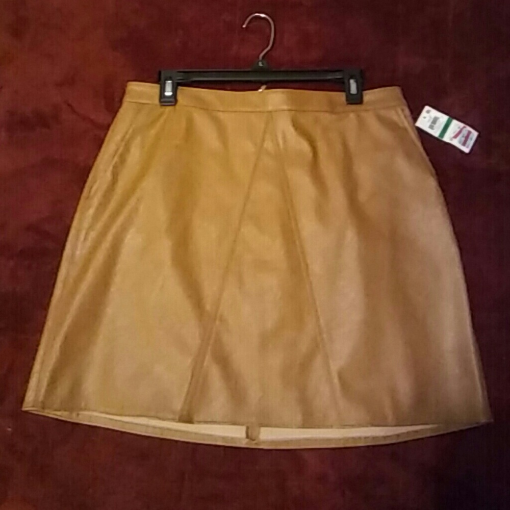 💯💯 percent leather Skirt