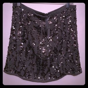 Zara Sparkle Mini Cocktail Skirt NWT Medium