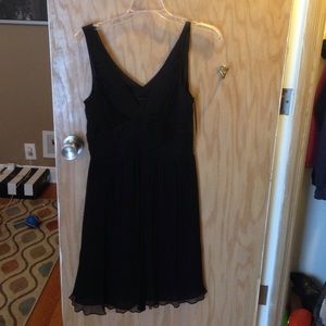 Black Express beaded dress size 6
