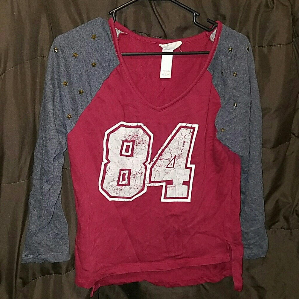 Numbered sweathshirt