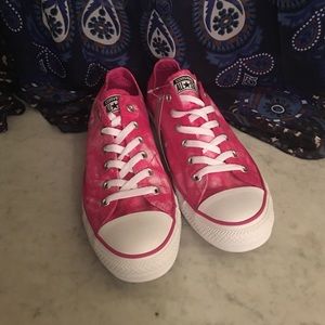 Converse All-Star Sneakers tie dye pink