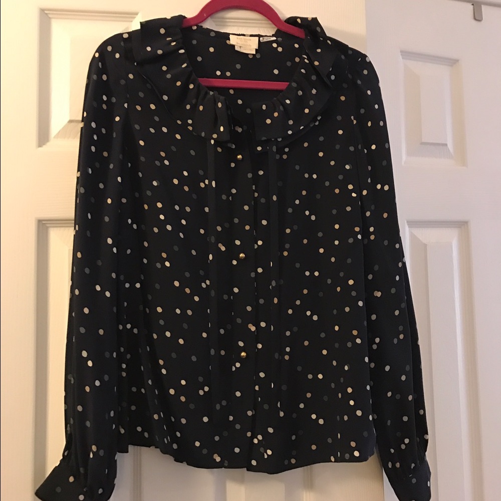 Kate Spade Polka Dot Blouse