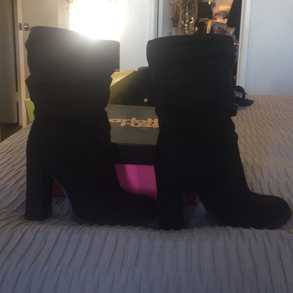 Black boots