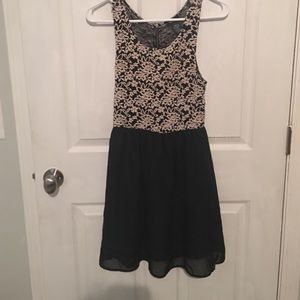 Black and Tan dress