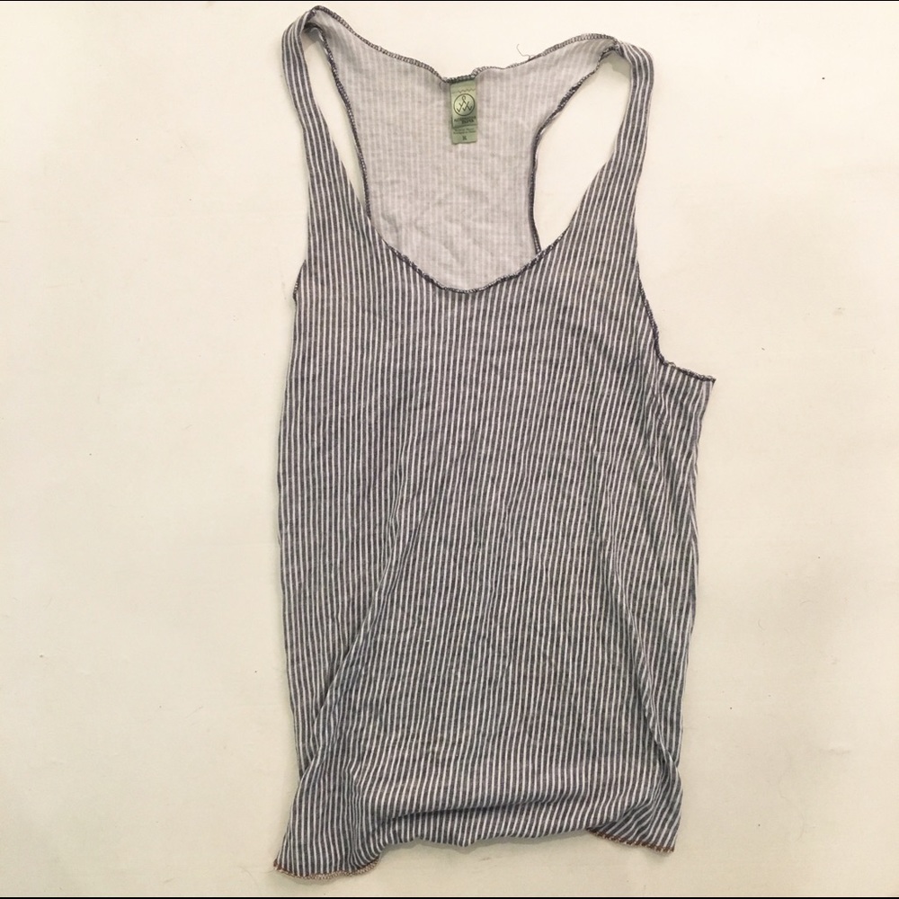 Alternative Earth pin striped top