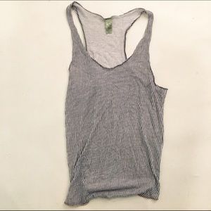 Alternative Earth pin striped top