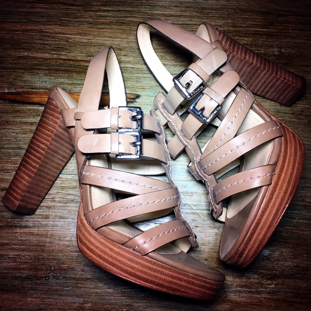 NWOB COACH Alie Semi Matte Heel - Size 6