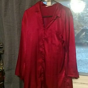 Victoria Secret red night gown top