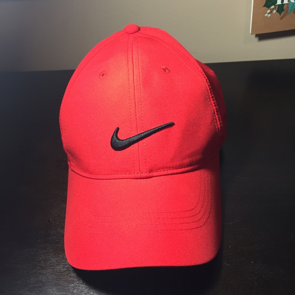 Red NikeGolf Hat
