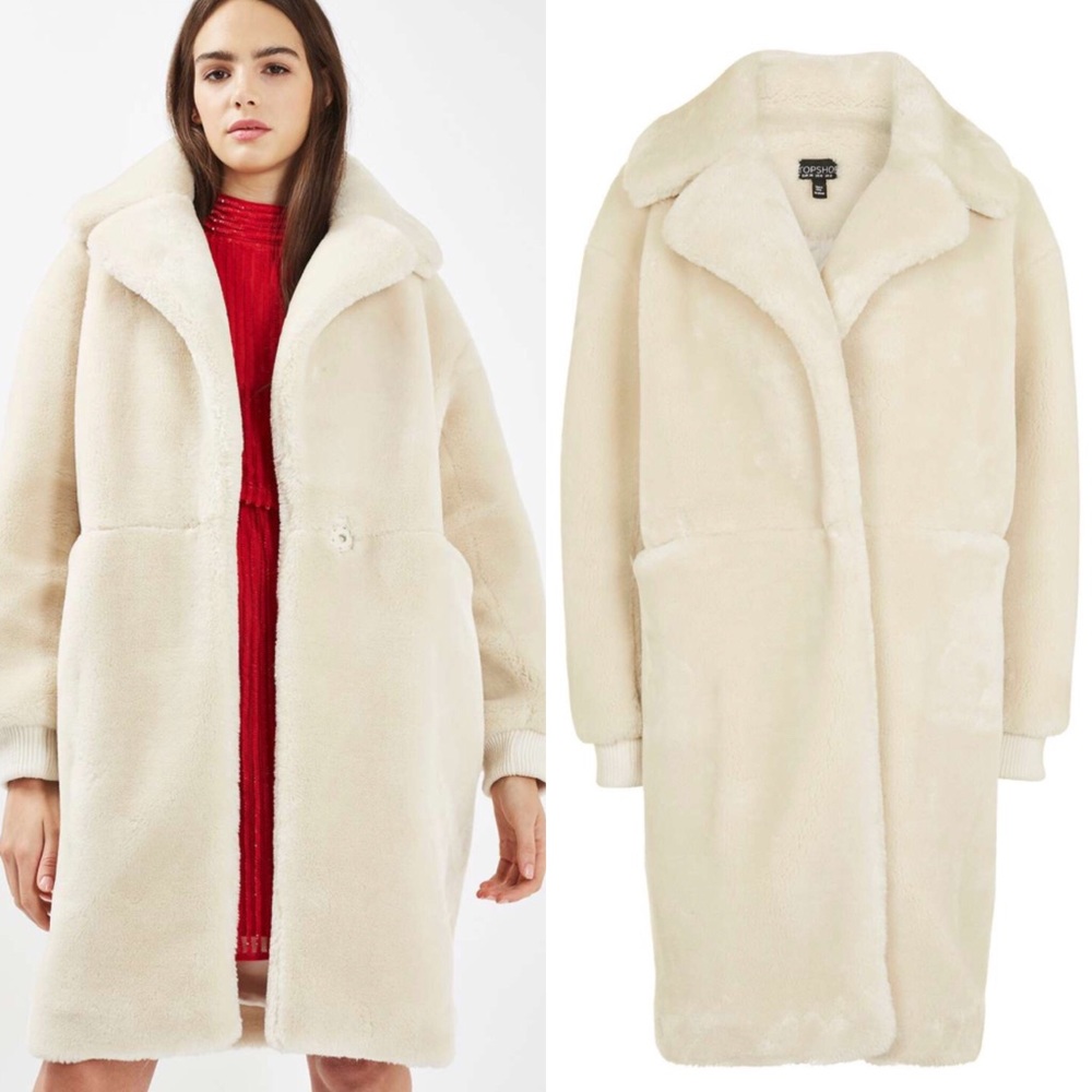 Faux fur coat - Picture 1 of 4