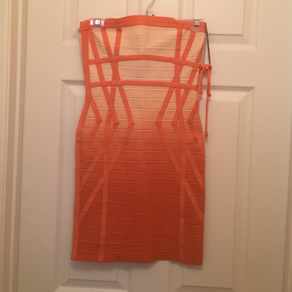 Orange dress. With out tags , but never used.