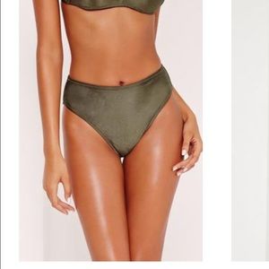 High waist swim bottoms