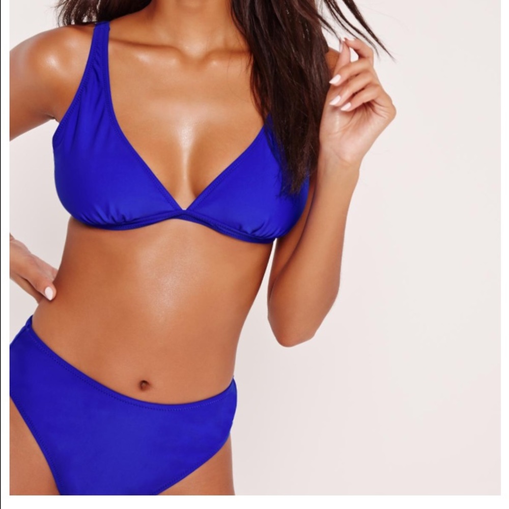 Blue bikini set