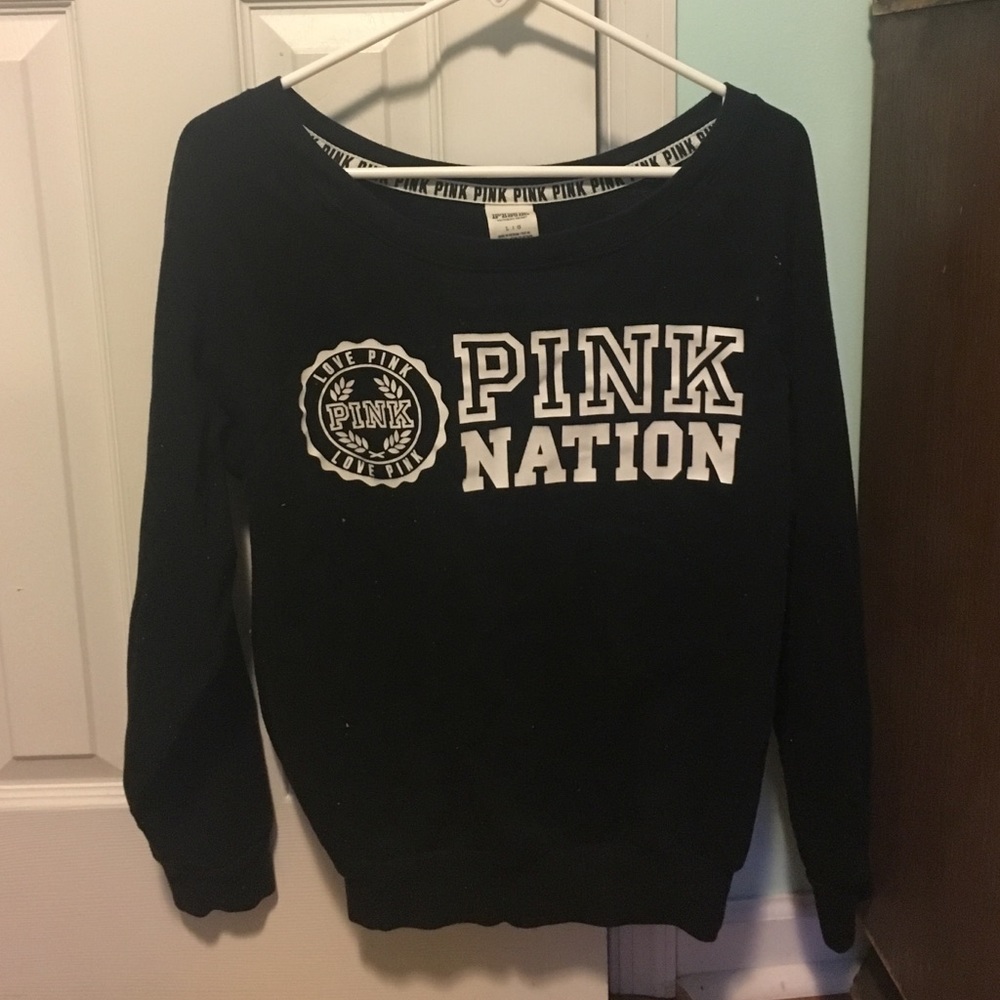 PINK slouchy sweater