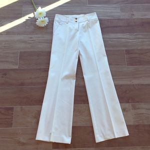 Bebe Carly fit white/ivory denim jeans size 6