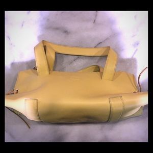 Tod's perfect yellow Spring shoulder bag Authentic