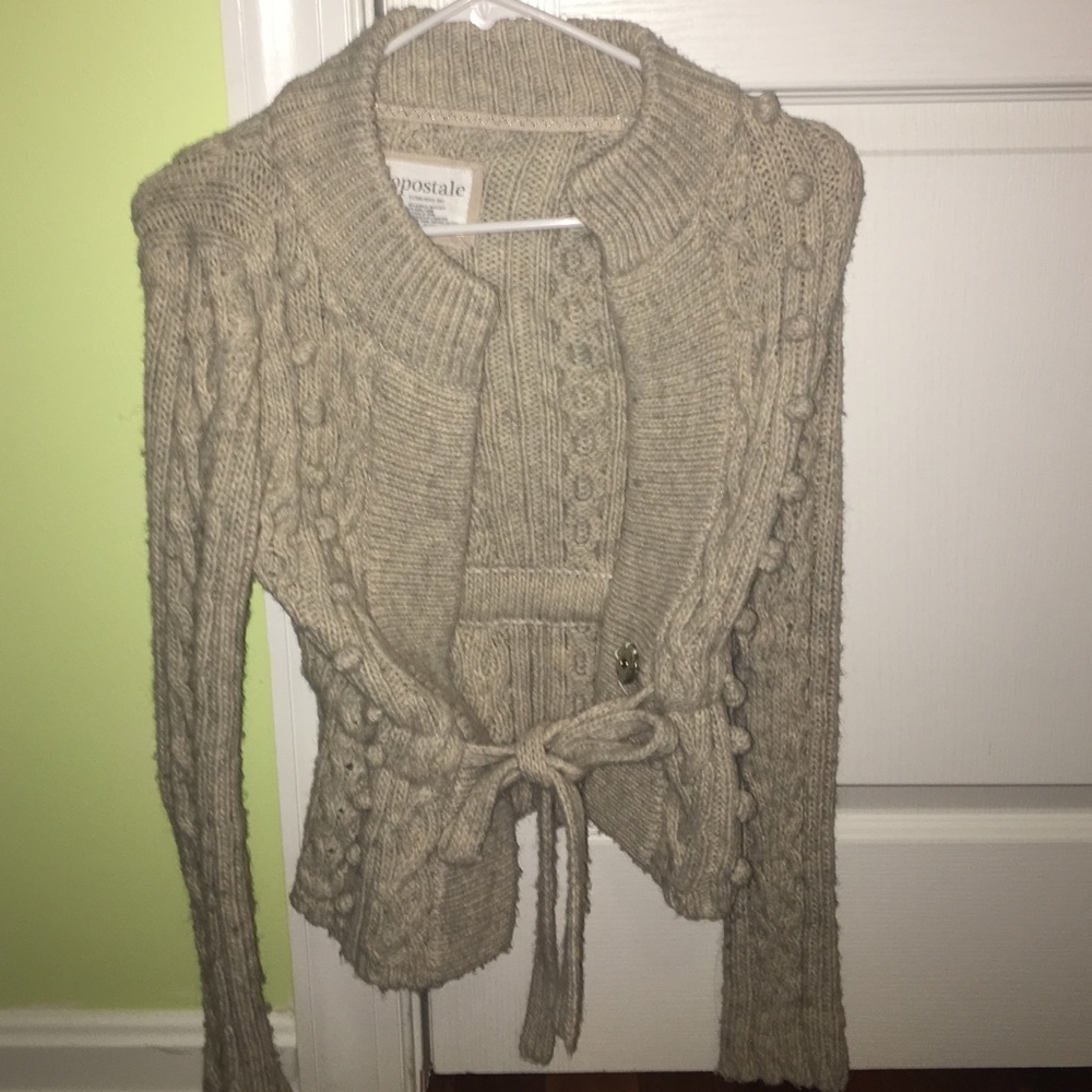 Tan Cardigan
