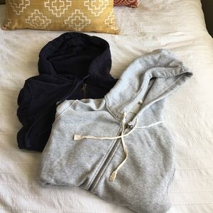 two banana republic hoodies!