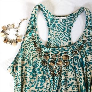 Leopard Print Racerback Tank
