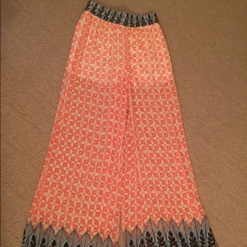 Gi Biu wide leg pants/ coverup